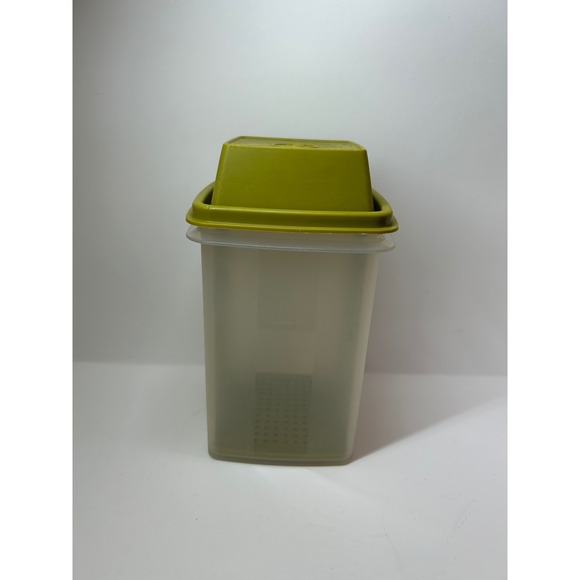 Tupperware Other - Vintage Tupperware Avocado Green Pickle Keeper Strainer Container w Lid